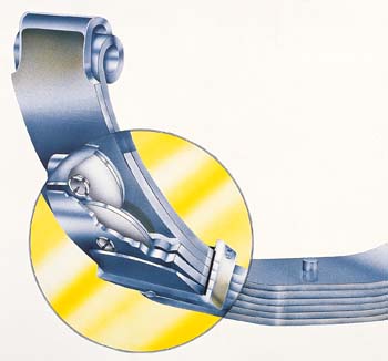 Leaf Isuzu Leaf Spring, FRONT OEM#8-94454-978-0, 944544978