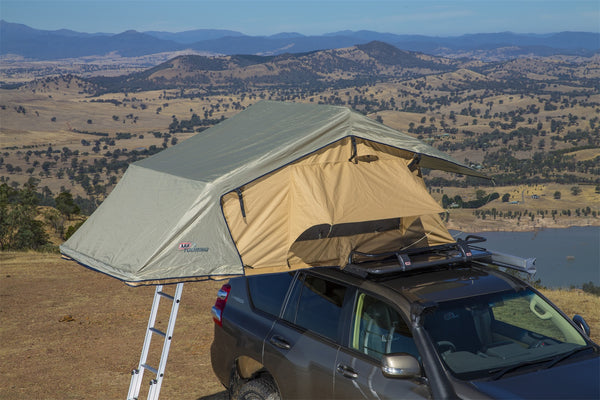 arb roof tent ARB Simpson Tent Series w/ Rooftop Tent Ladder FJ60, FJ62, FJ80, FJ Cr
