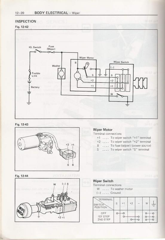 Windshield Wiper Switch - OEM - FJ40, FJ55 1968-1977