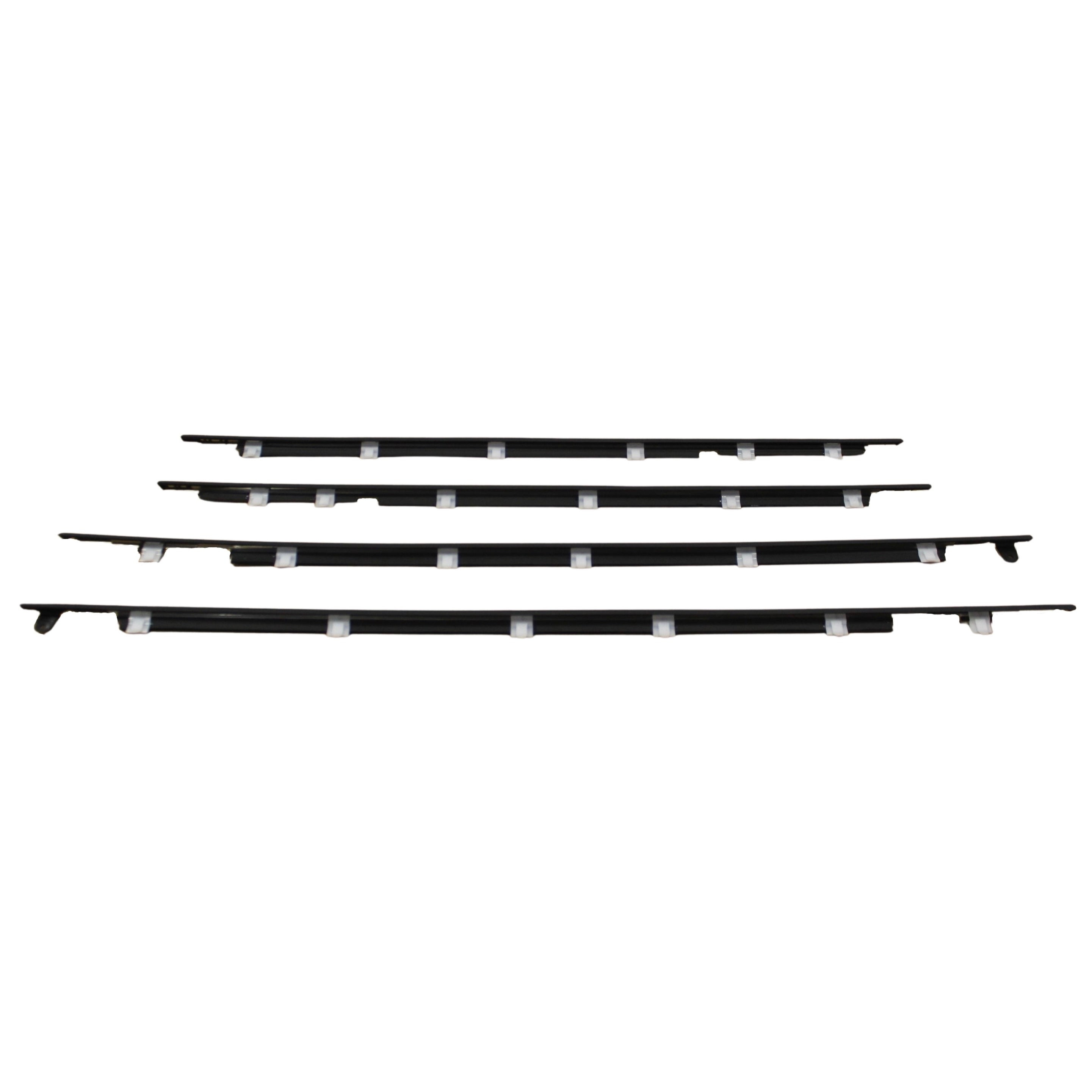 Weatherstrip - Front Door Outer Window (4 pcs) FJ80,FZJ80,LX450