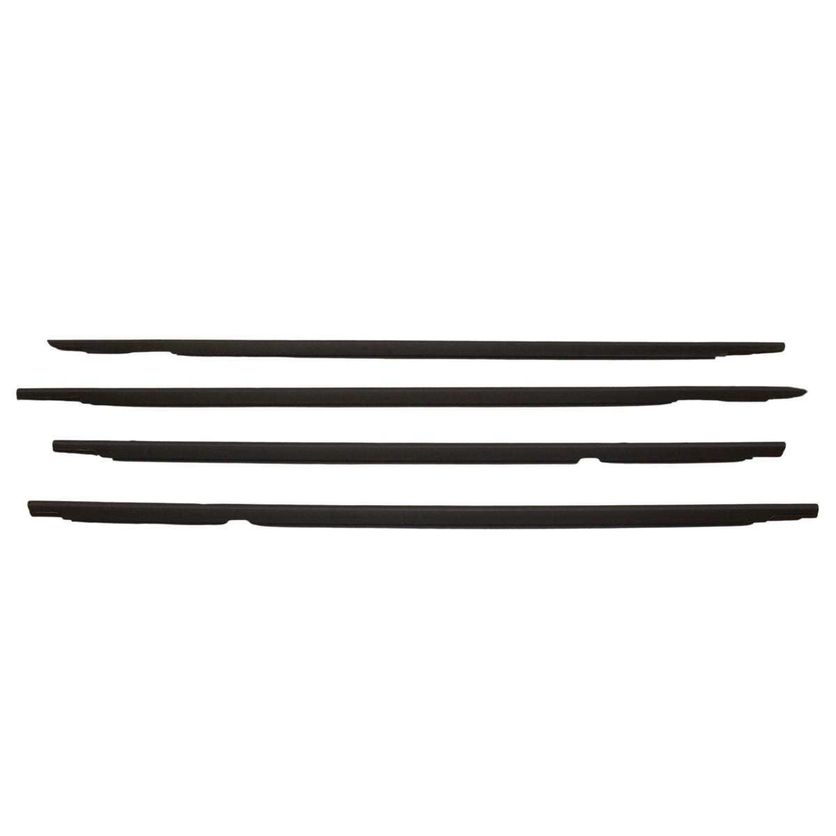 Weatherstrip - Front Door Outer Window (4 pcs) FJ80,FZJ80,LX450 1991-1997