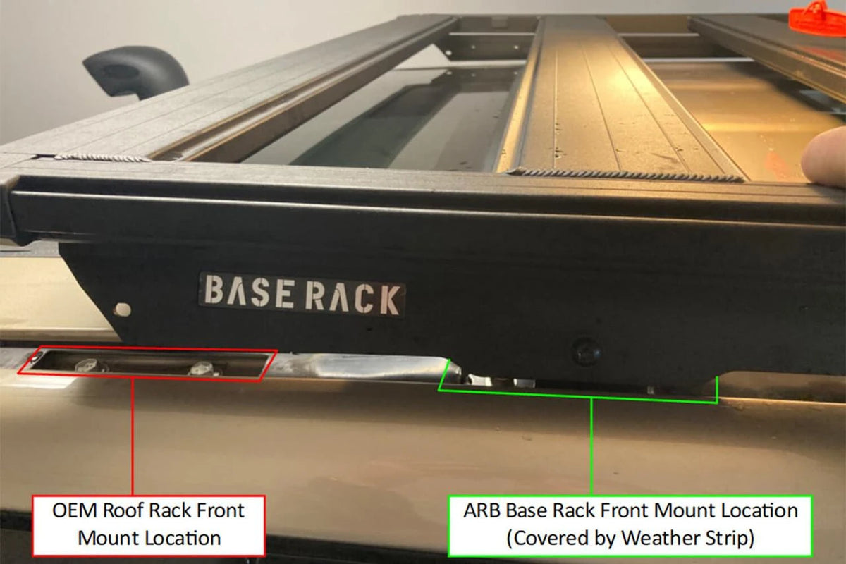 BASE Rack Kit with Mount and Deflector - 72x51 - 100 Series 1998-2007