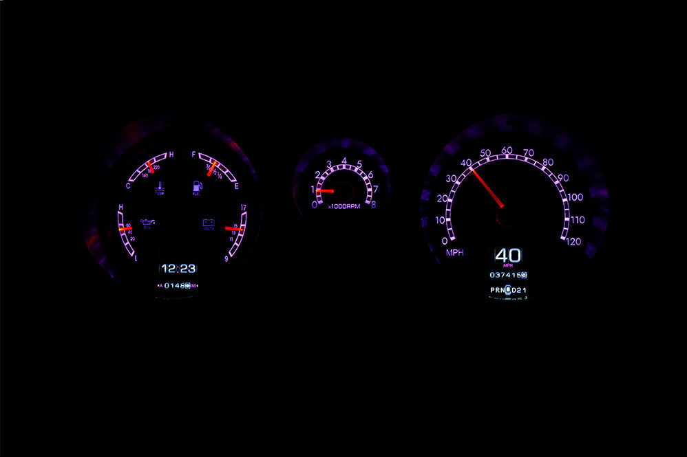 Dakota Digital - Instrument Gauge Cluster - RTX Series - FJ60 1980-1987