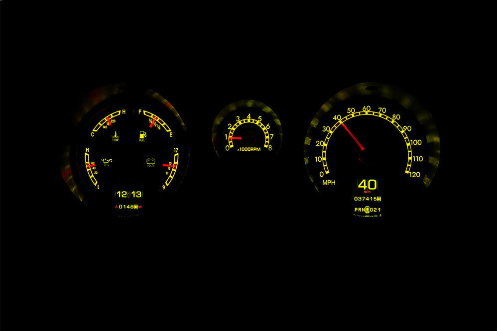 Dakota Digital - Instrument Gauge Cluster - RTX Series - FJ60 1980-1987