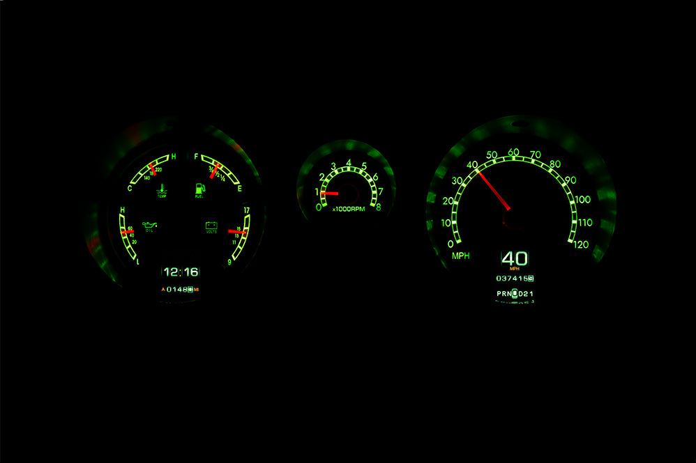 Dakota Digital - Instrument Gauge Cluster - RTX Series - FJ60 1980-1987
