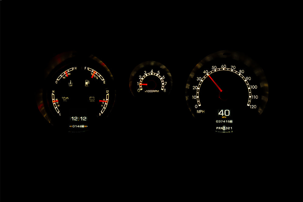 Dakota Digital - Instrument Gauge Cluster - RTX Series - FJ60 1980-1987