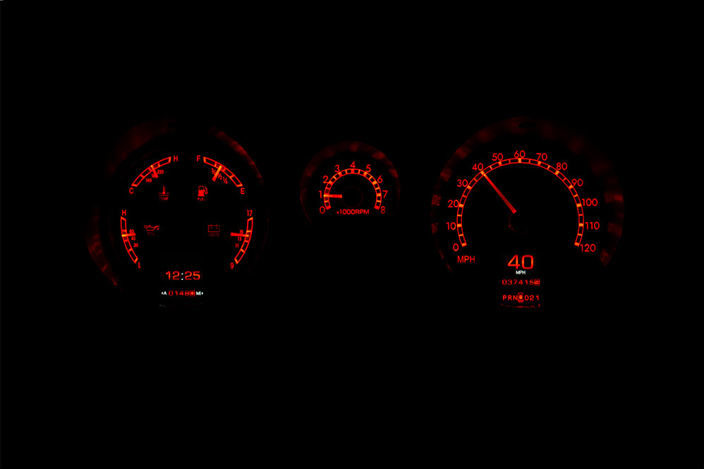 Dakota Digital - Instrument Gauge Cluster - RTX Series - FJ60 1980-1987