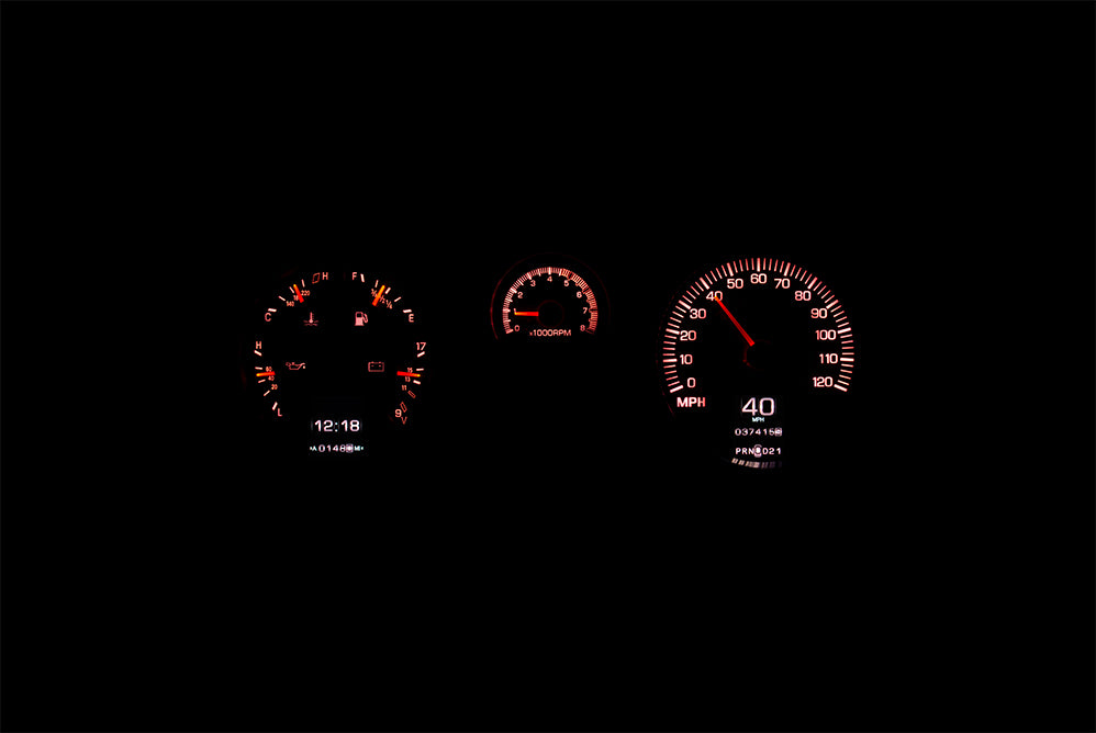 Dakota Digital - Instrument Gauge Cluster - RTX Series - FJ62 1988-1990