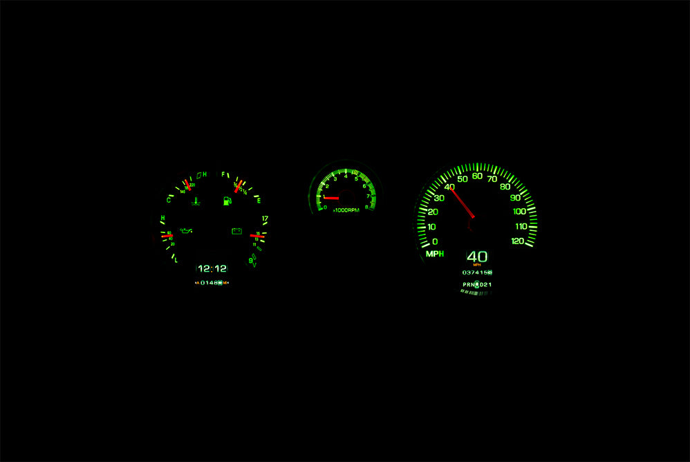 Dakota Digital - Instrument Gauge Cluster - RTX Series - FJ62 1988-1990
