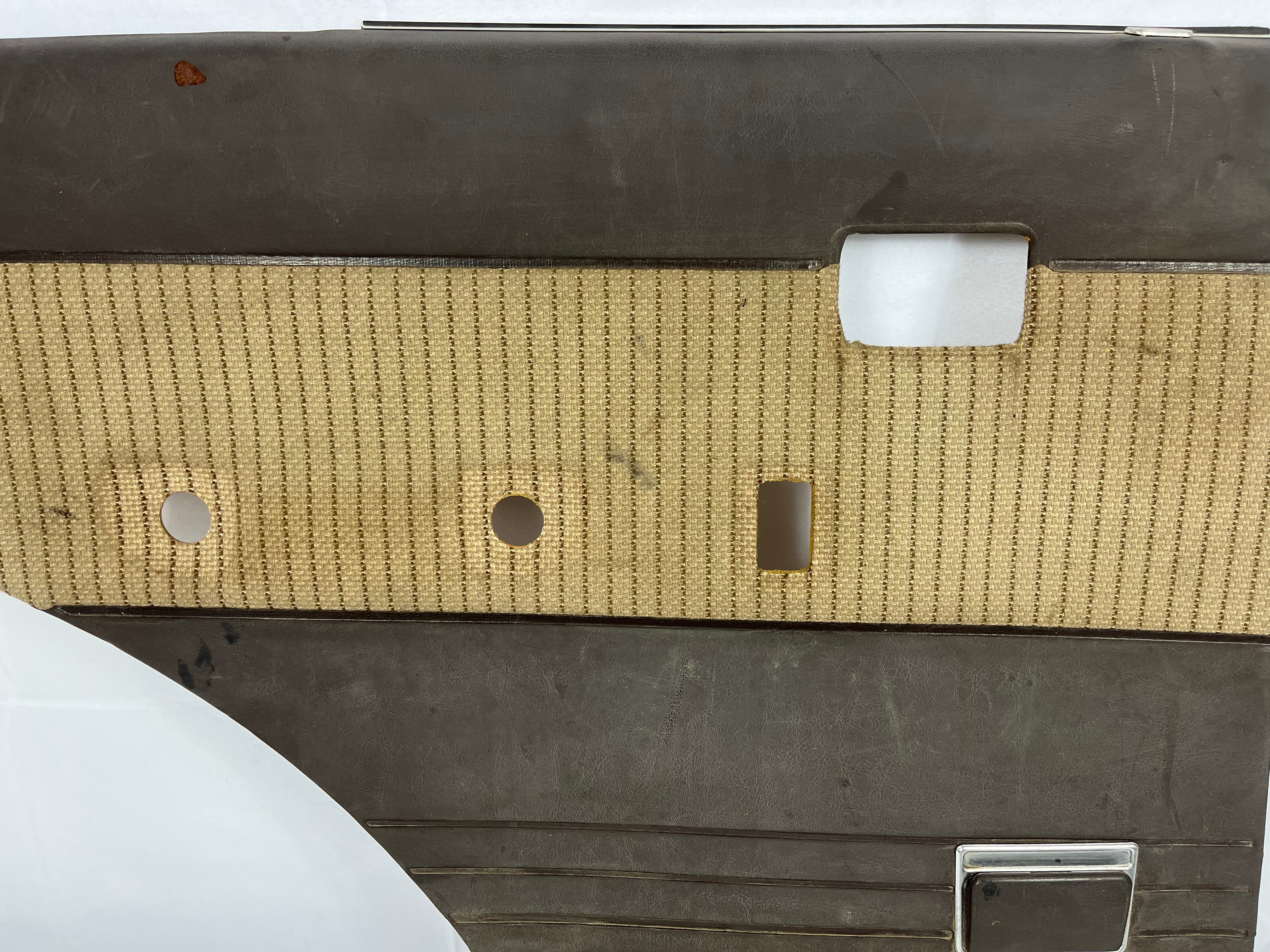 Used Driver Rear Brown Door Panel FJ60 1980 1987 Cruiser Corps