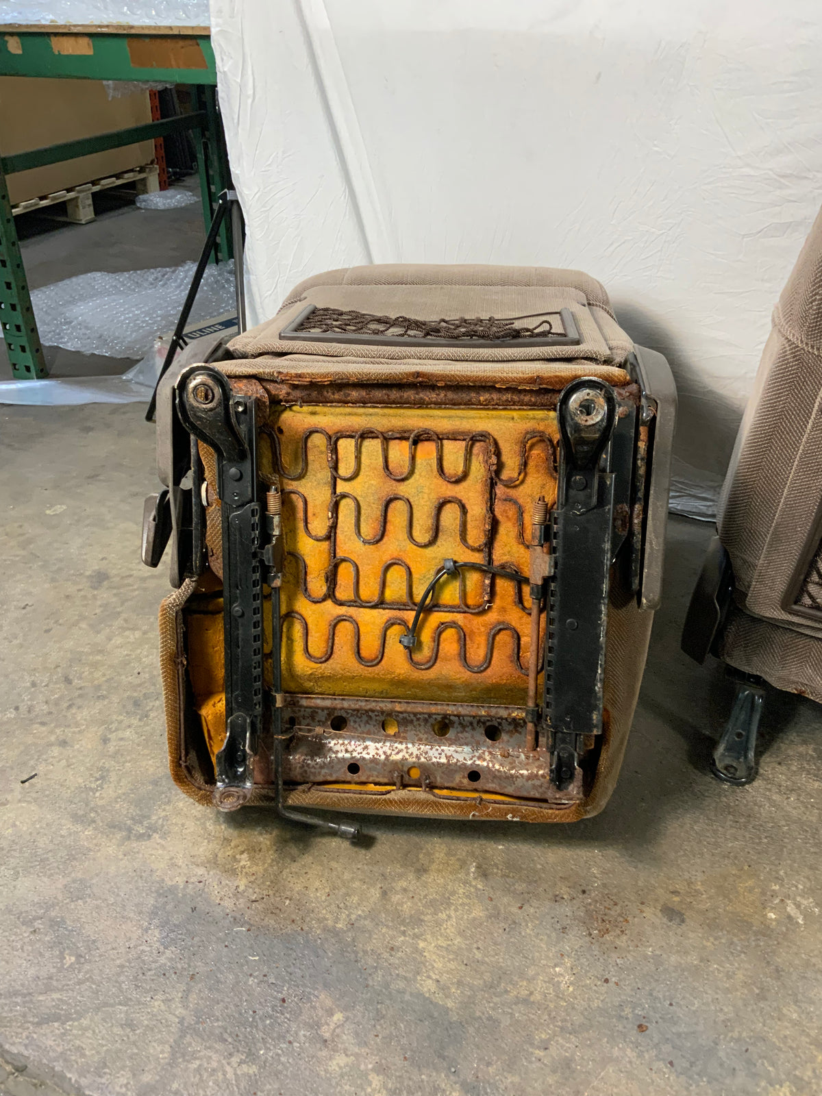 Used - Seat Set Brown Cloth (First and Second Row) - FJ80 1993-1994