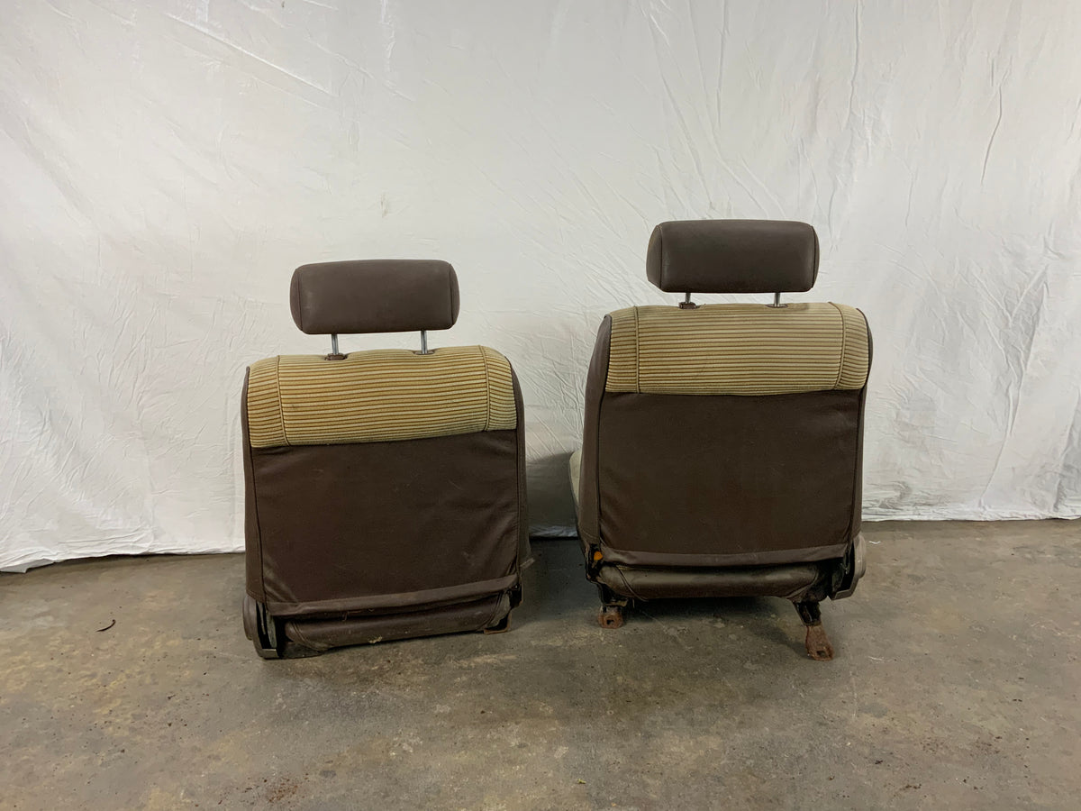 Used - Front Seat Pair (Yellow and Brown) - FJ60 1980-1987