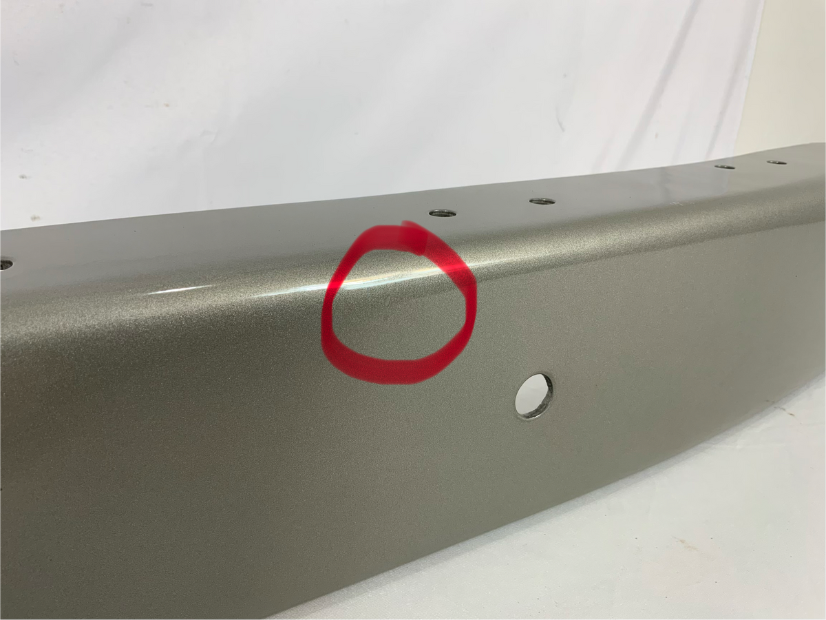 Open Box New - Bumper Front Pewter - OEM - FJ40, FJ45, BJ 1958-1984