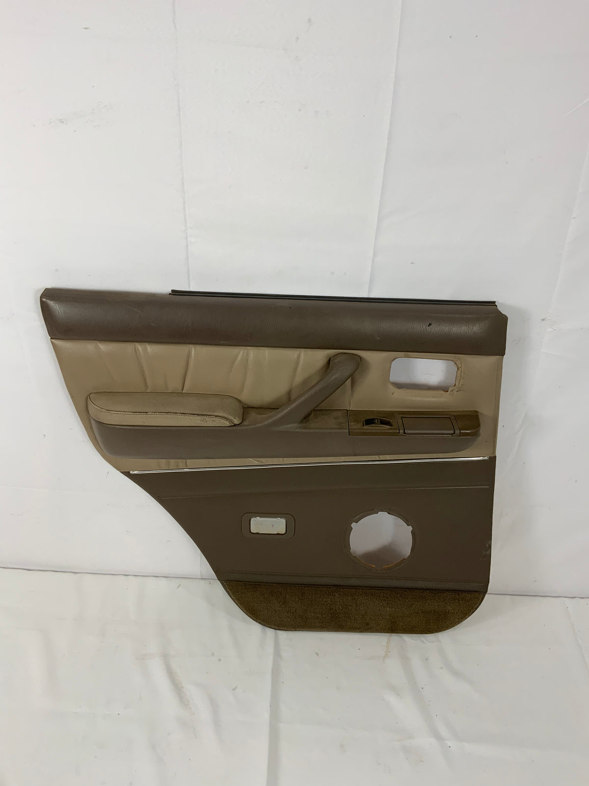 Used - Door Panel Left Rear Oak - FJ80 1995-1998