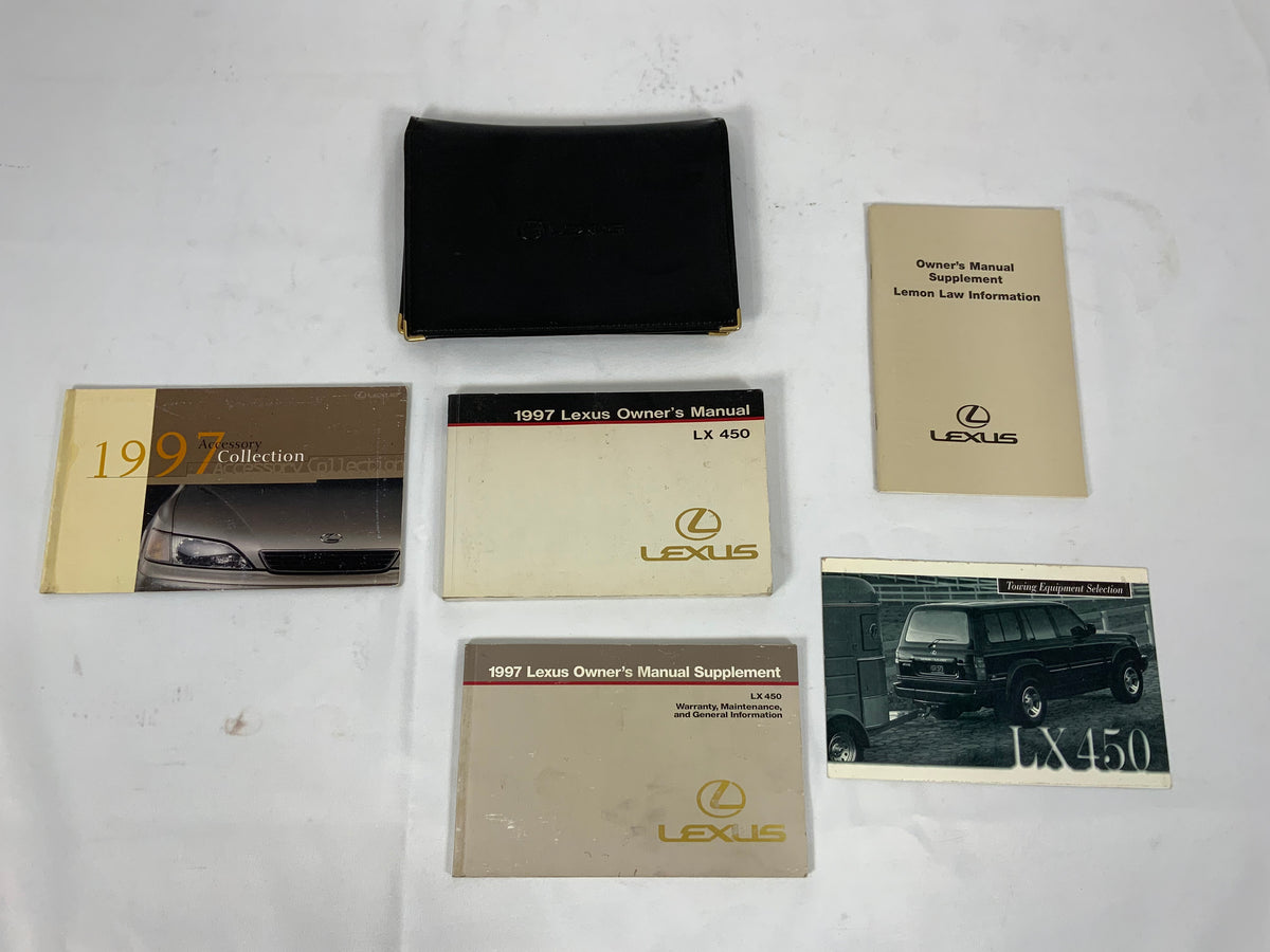 Used - Owners Manual, Case, and Extras Lot - LX450