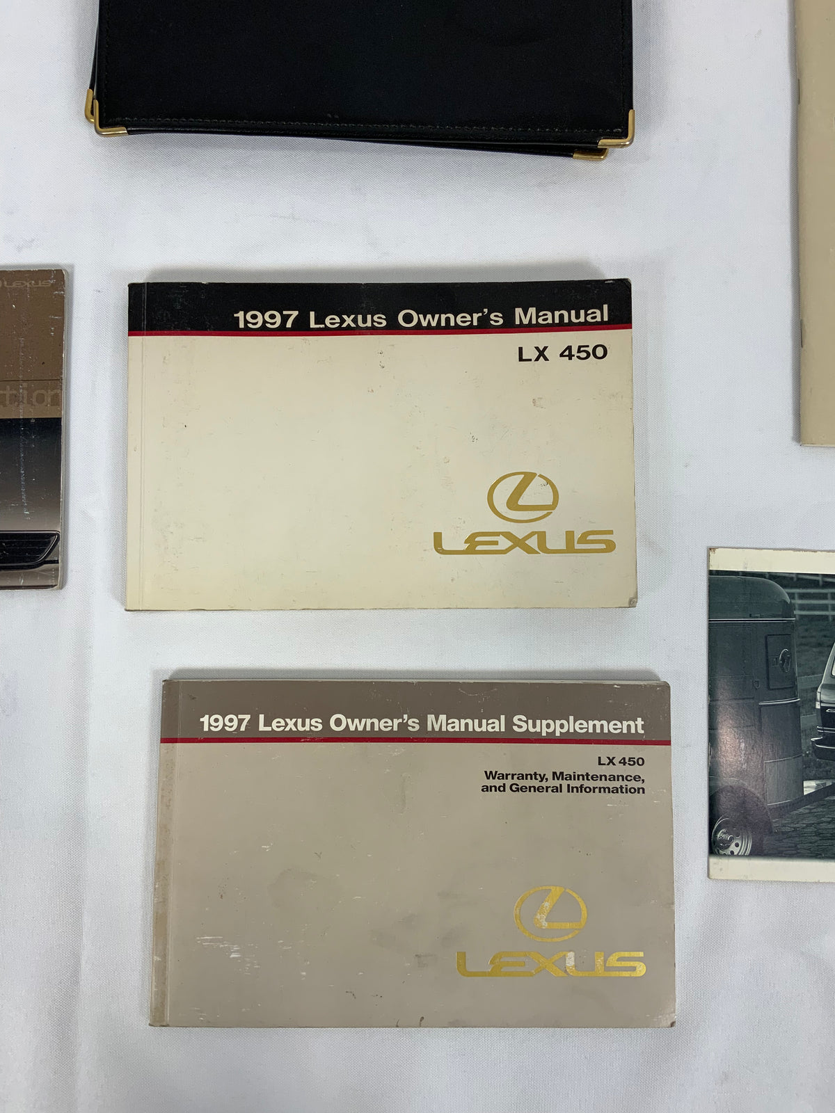 Used - Owners Manual, Case, and Extras Lot - LX450