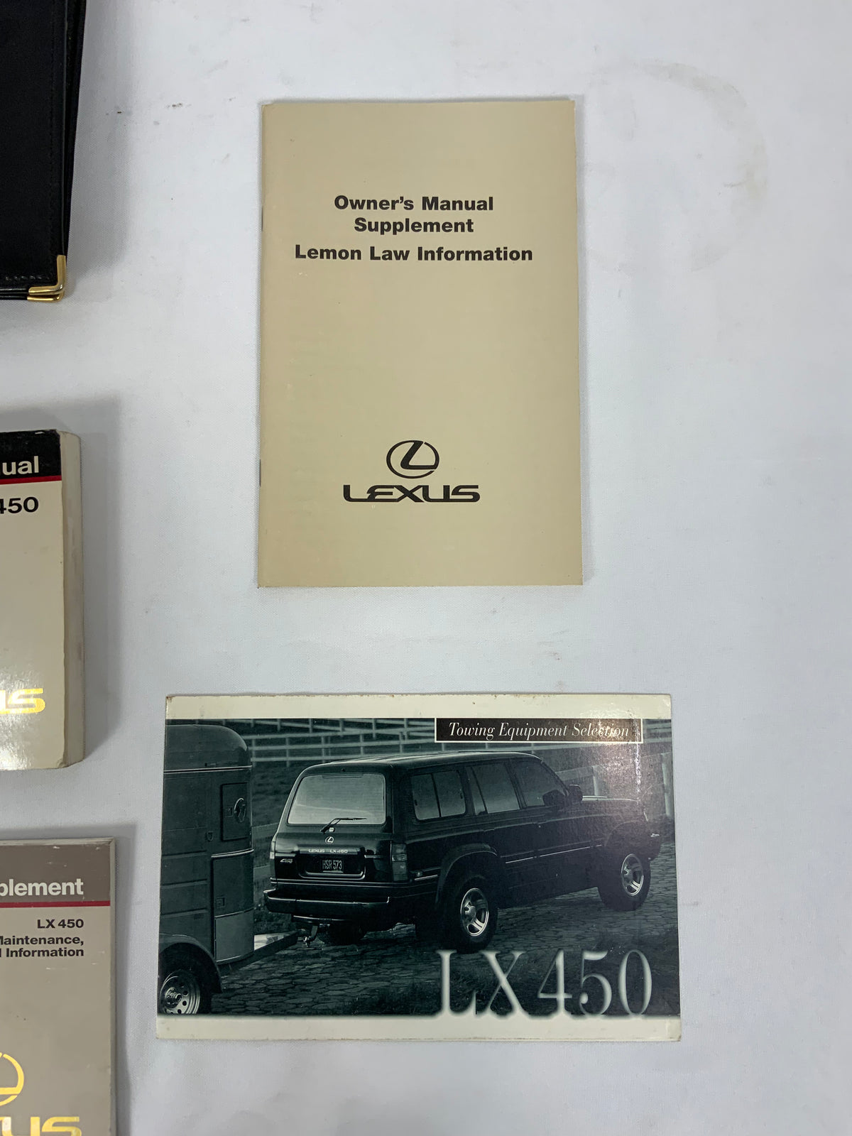 Used - Owners Manual, Case, and Extras Lot - LX450