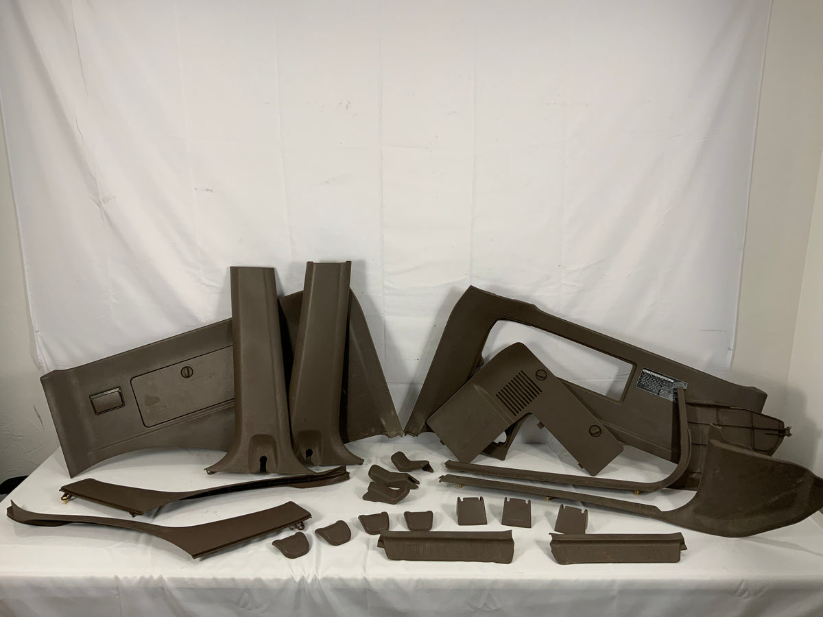 Used - Interior Trim Kit Brown - FJ80, LX450 1995-1998