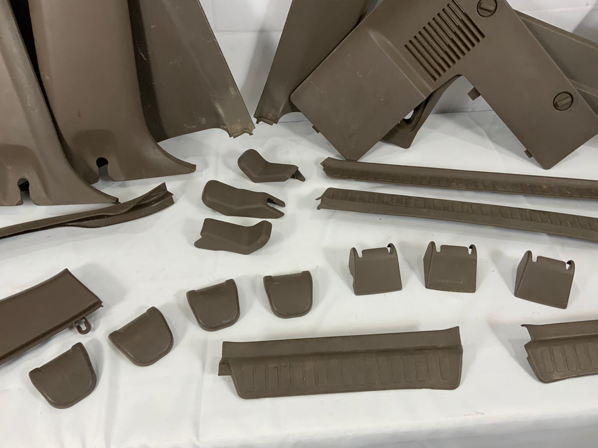 Used - Interior Trim Kit Brown - FJ80, LX450 1995-1998