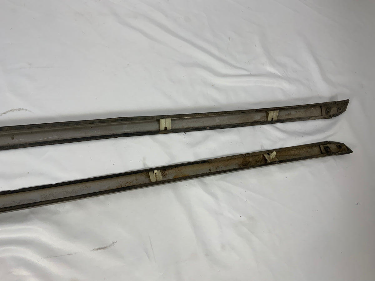 Used - Moulding / Chrome Trim / Snake Blinders Pair - FJ60, FJ62  1980-1990
