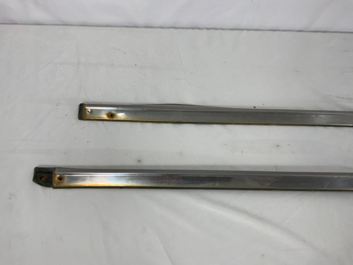Used - Moulding / Chrome Trim / Snake Blinders Pair - FJ60, FJ62  1980-1990