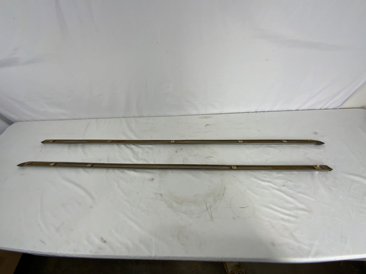 Used - Moulding / Chrome Trim / Snake Blinders Pair - FJ60, FJ62  1980-1990