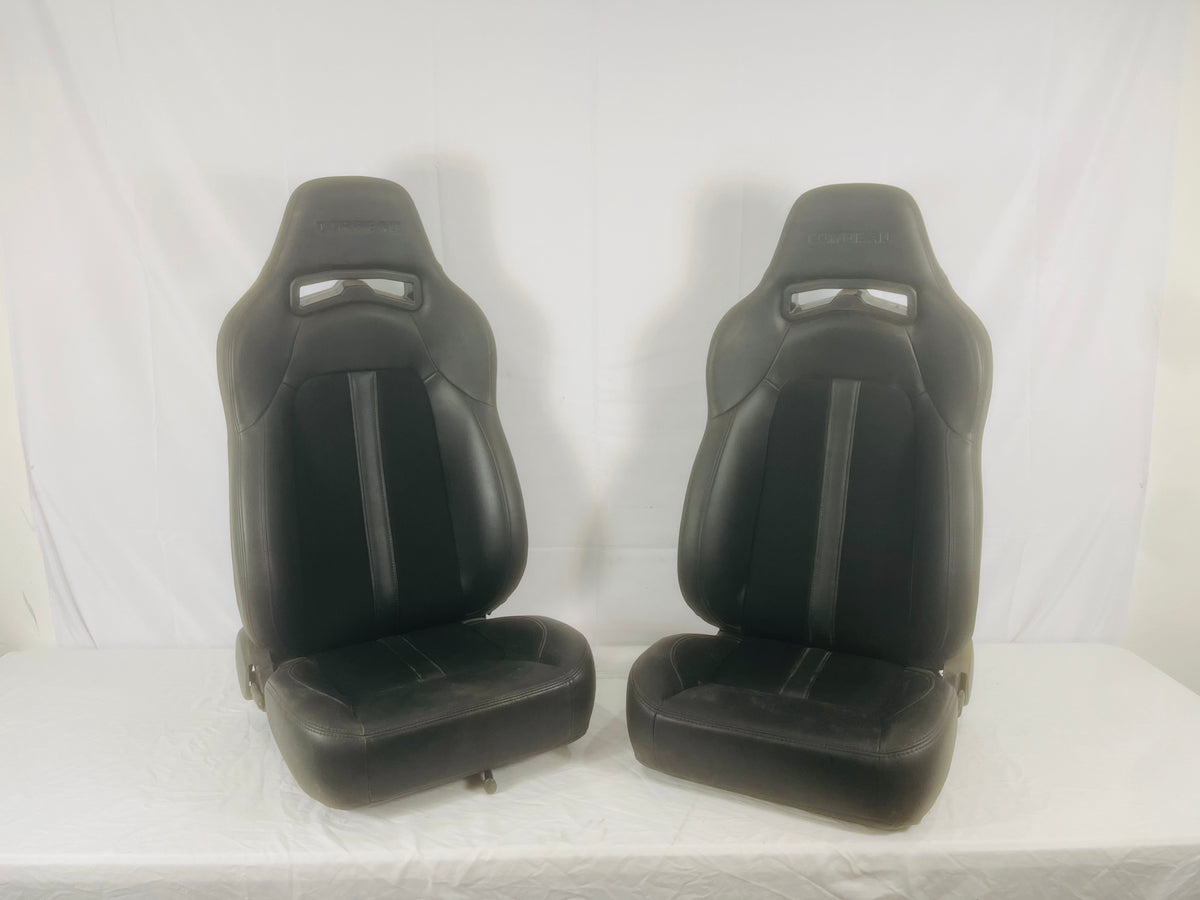 Used - Corbeau Seat Pair - FJ40, FJ55, FJ60, FJ62, FJ80, 100 Series, LX 450, LX 470, FJ Cruiser, BJ 1970-2014