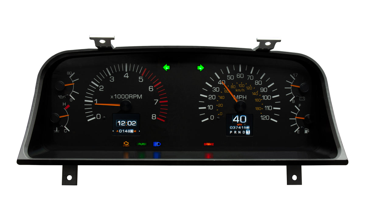 Dakota Digital - Instrument Gauge Cluster - RTX Series - FJ80, FZJ80 1991-1997