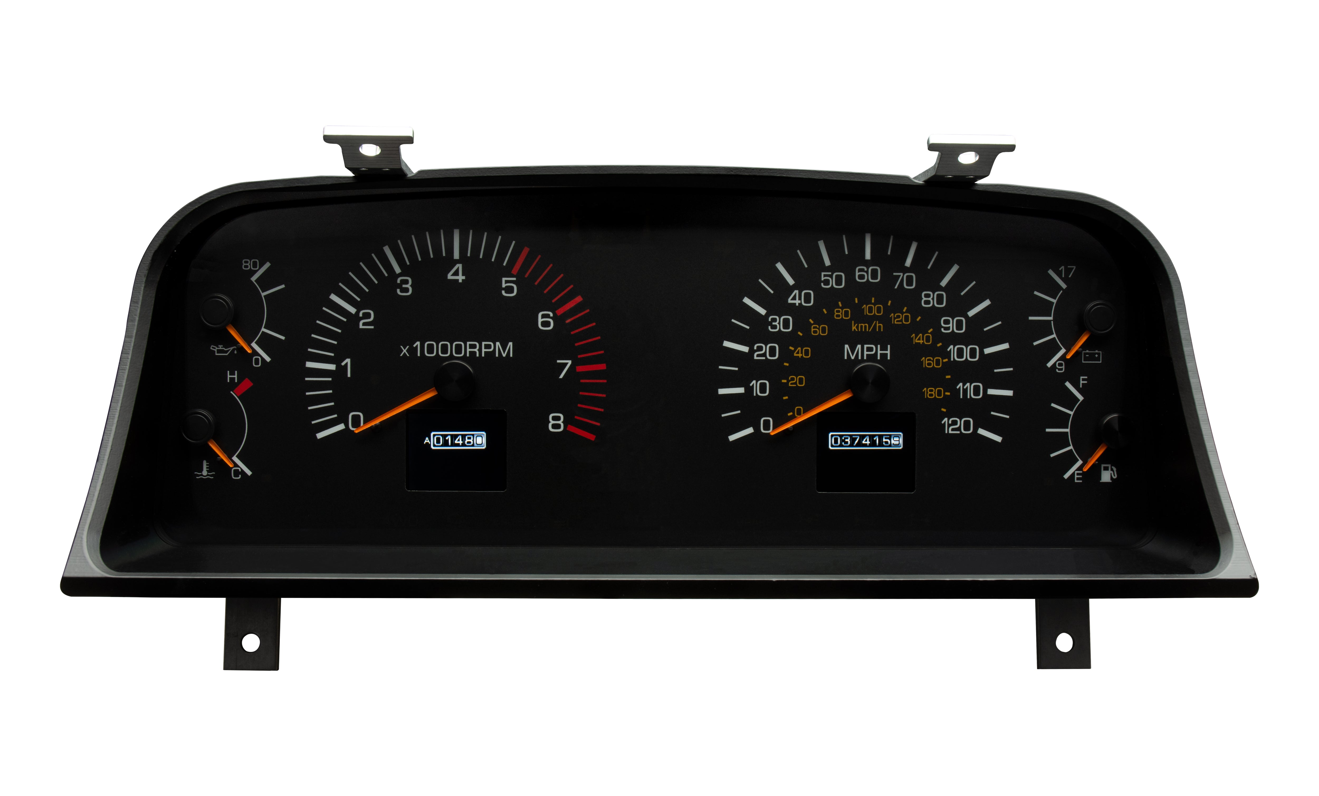 TOYOTA　FX-1 パネル時計 Dakota Digital - Instrument Gauge Cluster - RTX Series - FJ80