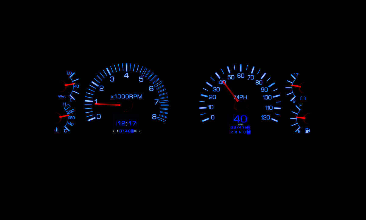 Dakota Digital - Instrument Gauge Cluster - RTX Series - FJ80, FZJ80 1991-1997