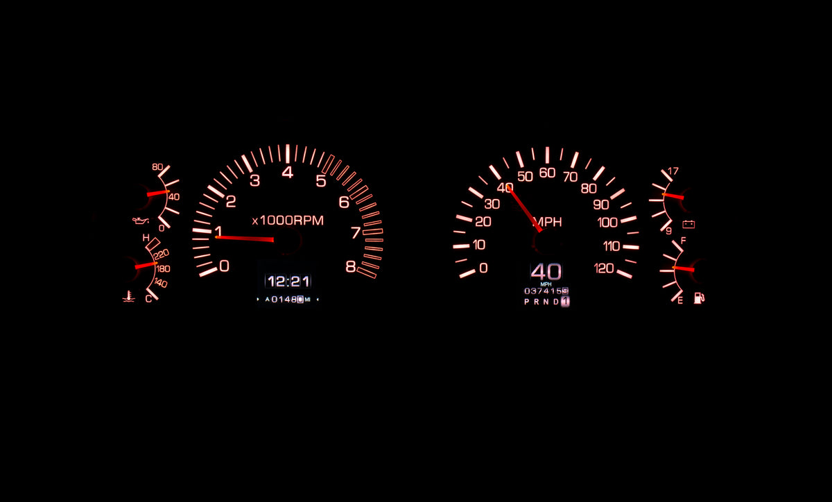 Dakota Digital - Instrument Gauge Cluster - RTX Series - FJ80, FZJ80 1991-1997