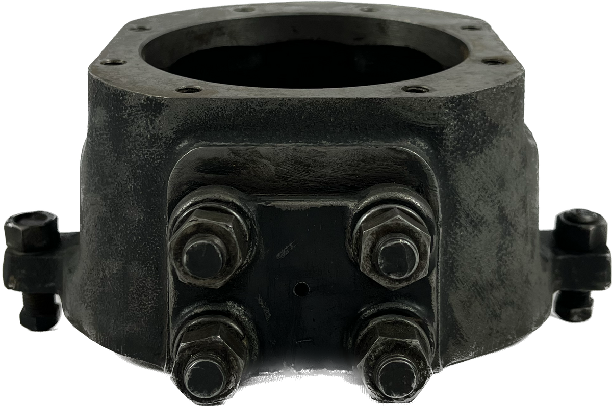Used - Left Knuckle Housing And Knuckle Plate - FJ40 1963-1975