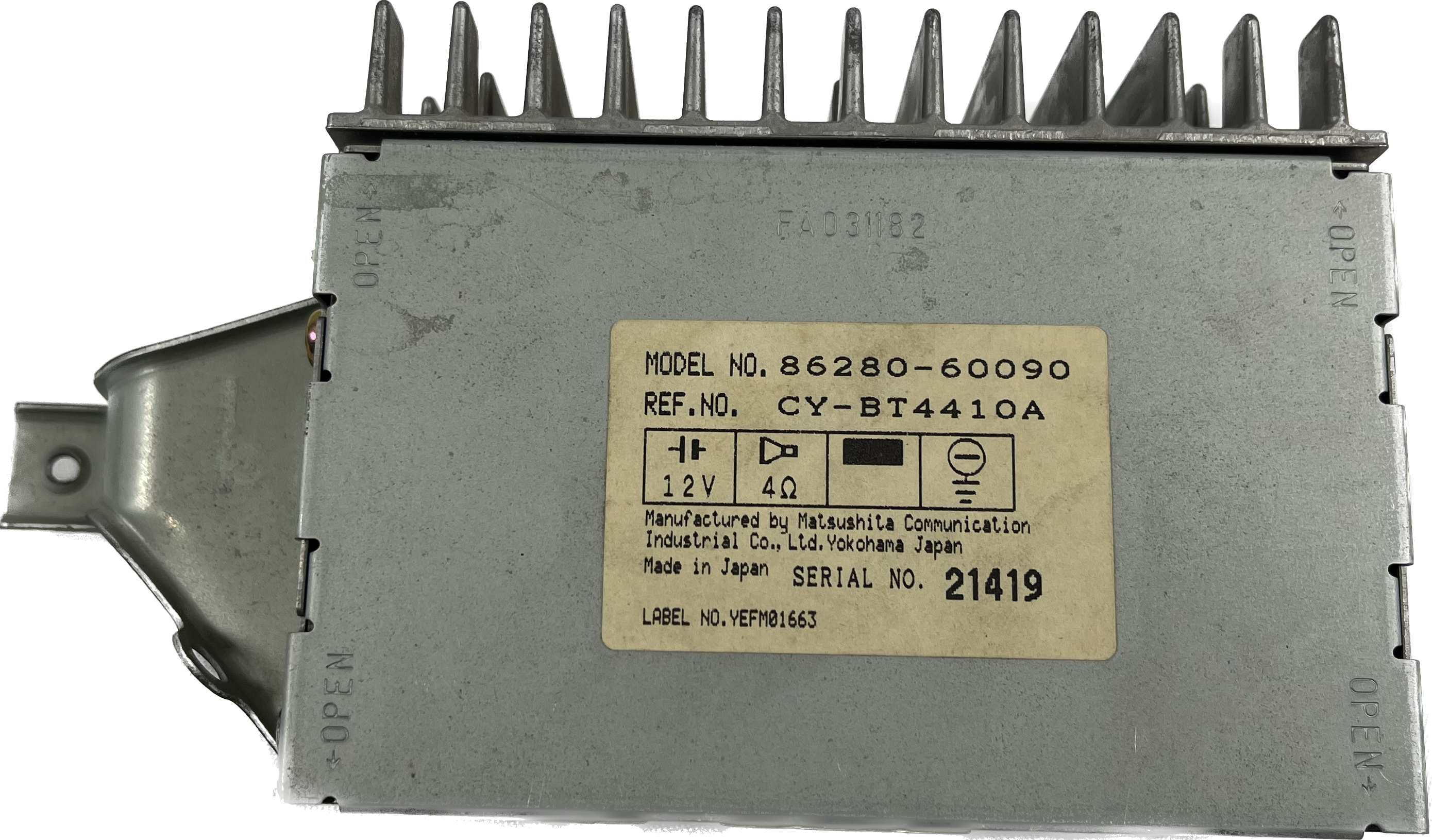Used - Stereo Component Amplifier (86280-60090) - FJ80 / FZJ80