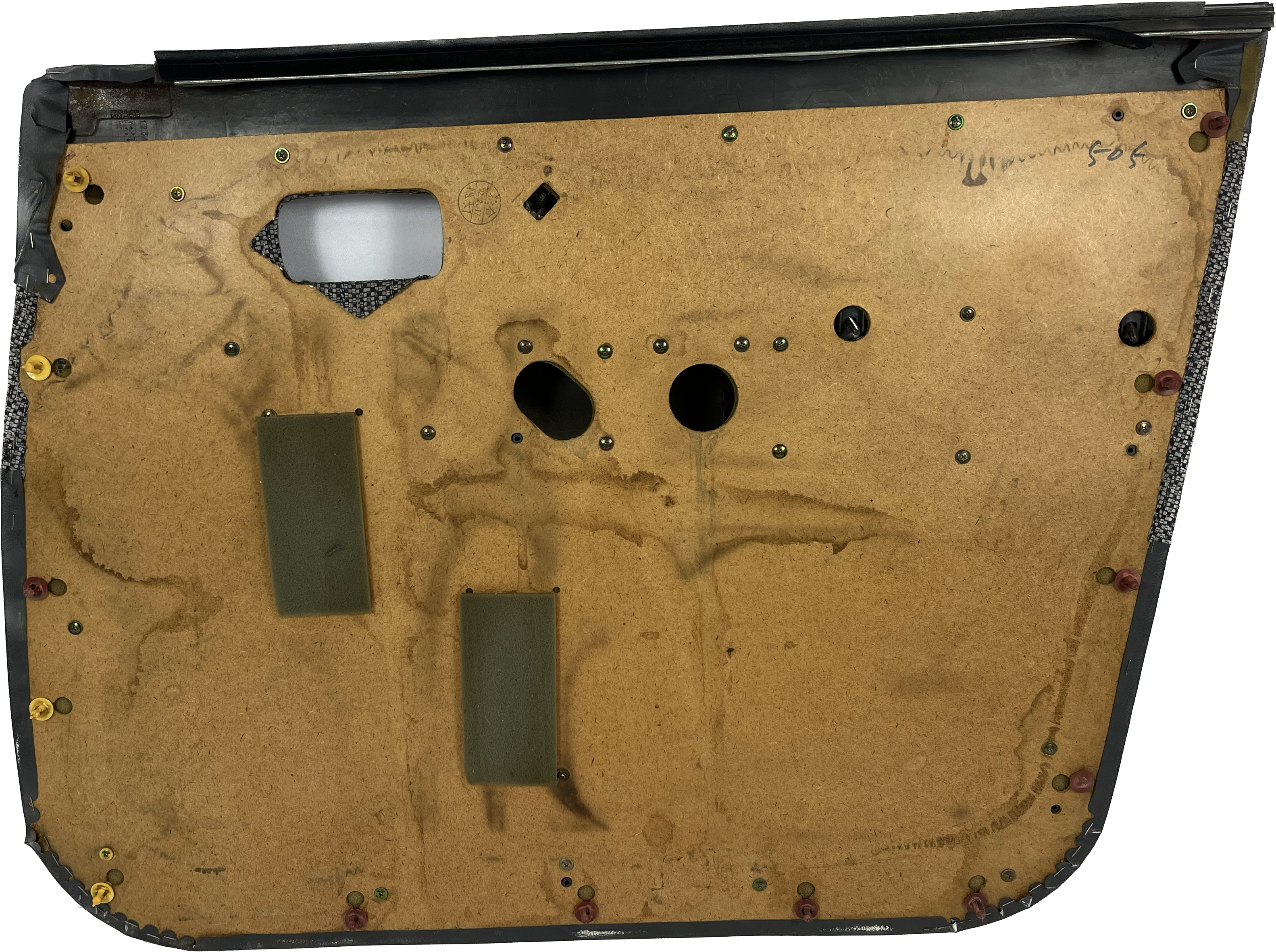Used - Gray Front Driver Door Panel - FJ80 1990-1992 - Cruiser Corps