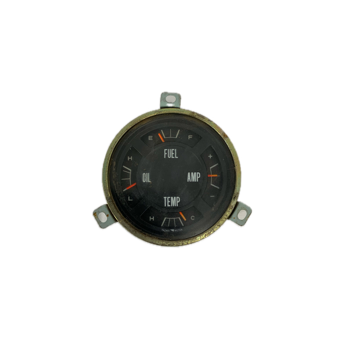 Used - Fuel, Oil, Temp, Amp Gauge Assembly - FJ55 1972-1980