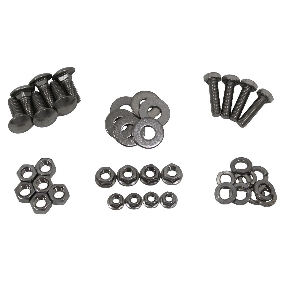 Front Bumper - Bolt Kit - Stainless Steel - 40PCS - FJ40 - FJ45 - BJ - 1958-1984