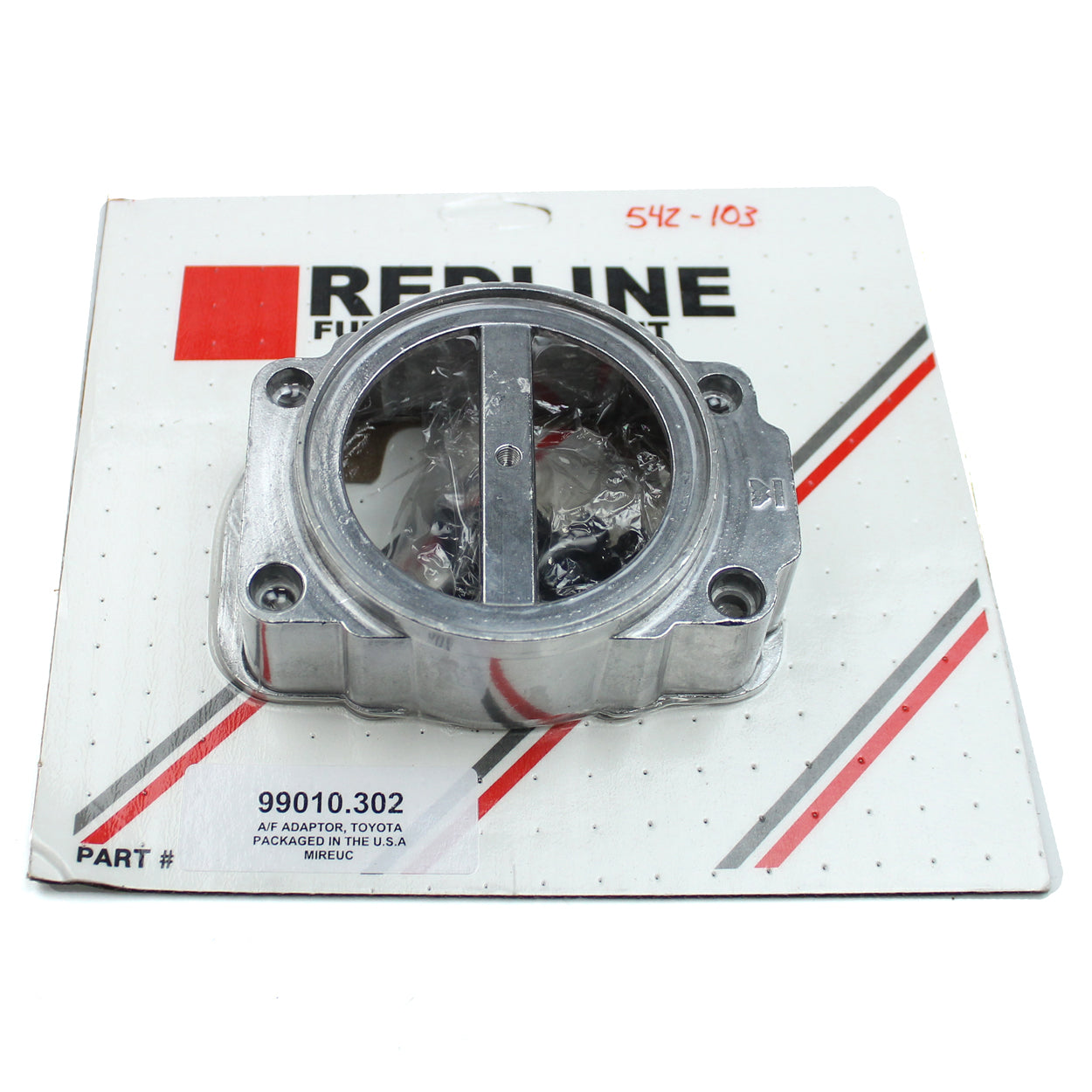 <p>Allows you to use your factory 2F air cleaner with your new Weber Carburetor.</p> <p>Includes aluminum adapter, gasket, hardware bolts and center stud.</p>