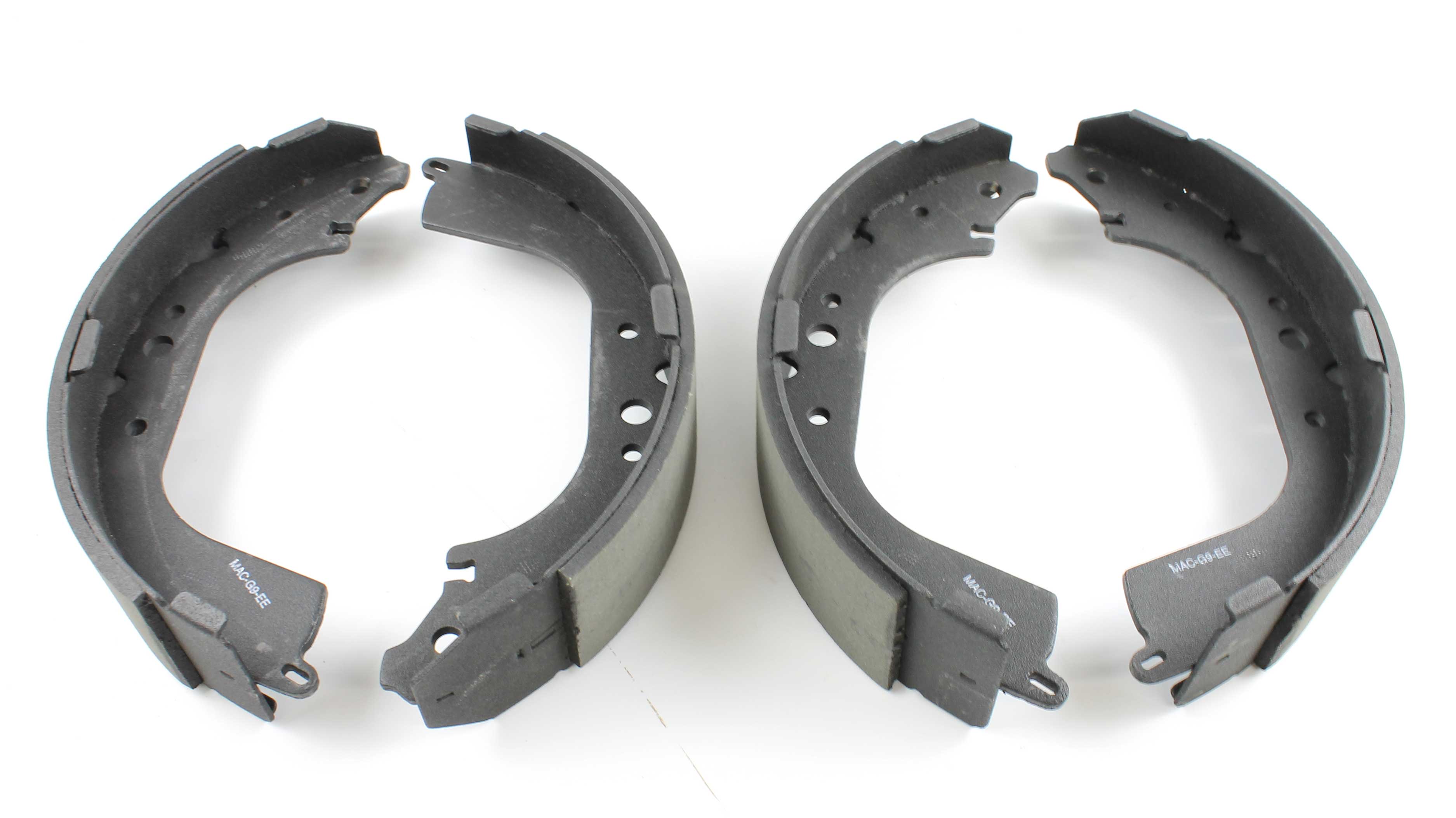 Dynam Frtion Company® 1903-0569-00 - True-Arc Rear Drum Brake Shoes
