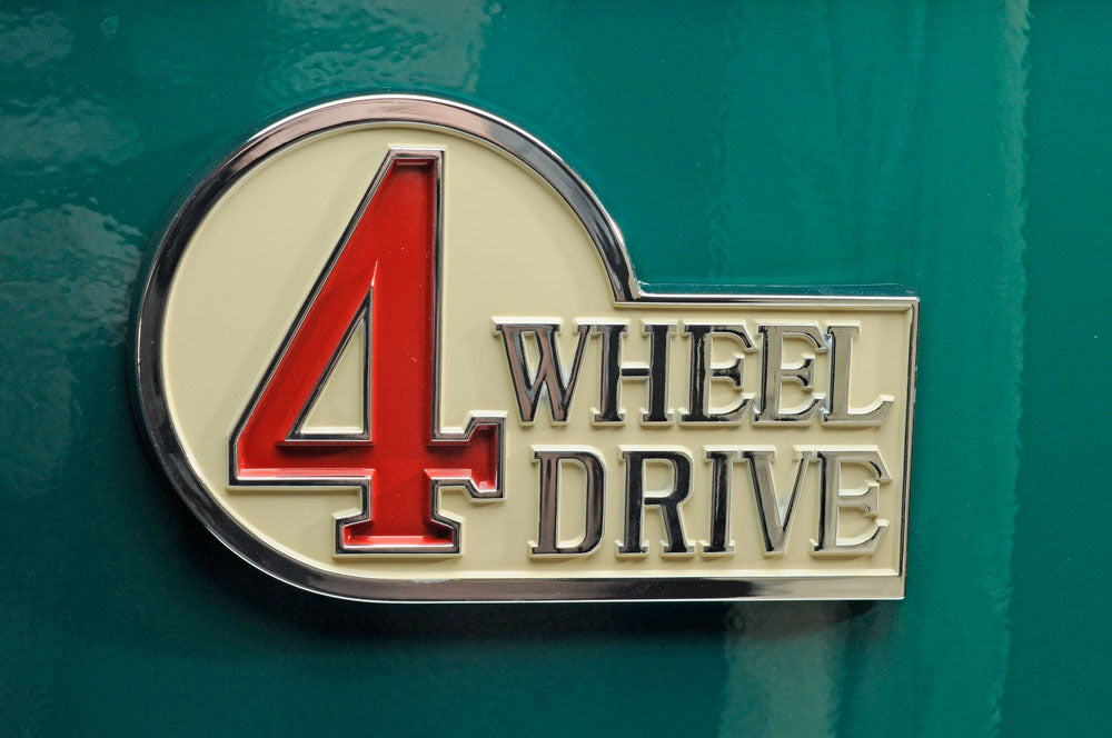 Emblem - 4 Wheel Drive - OEM - FJ40, BJ 1958-1978