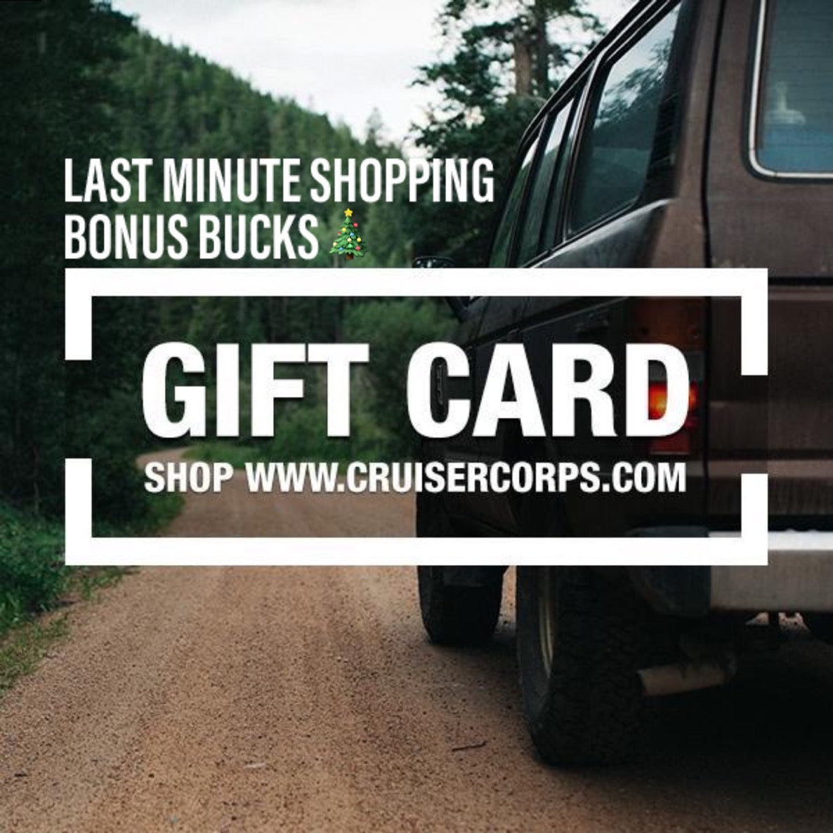 Last Minute Shopping - Cruiser Corps Gift Card [Digital Code]