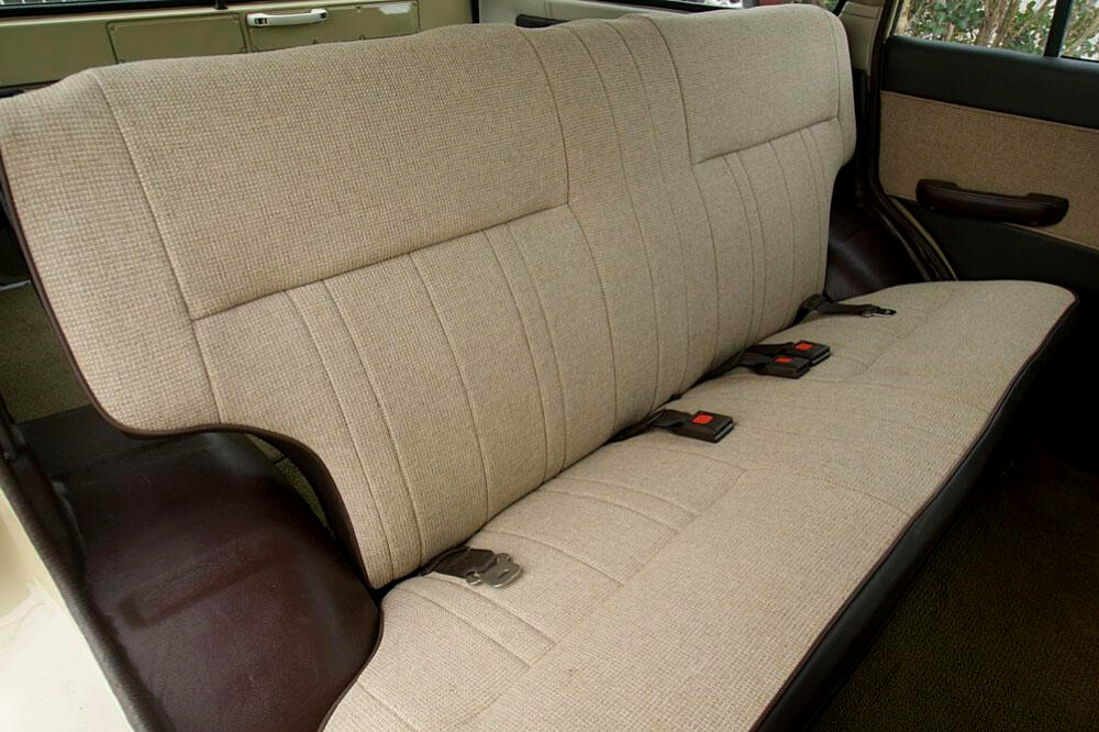 Seat Covers - Front &amp; Rear Kit - Brown - FJ60 - FJ62 1980-1990