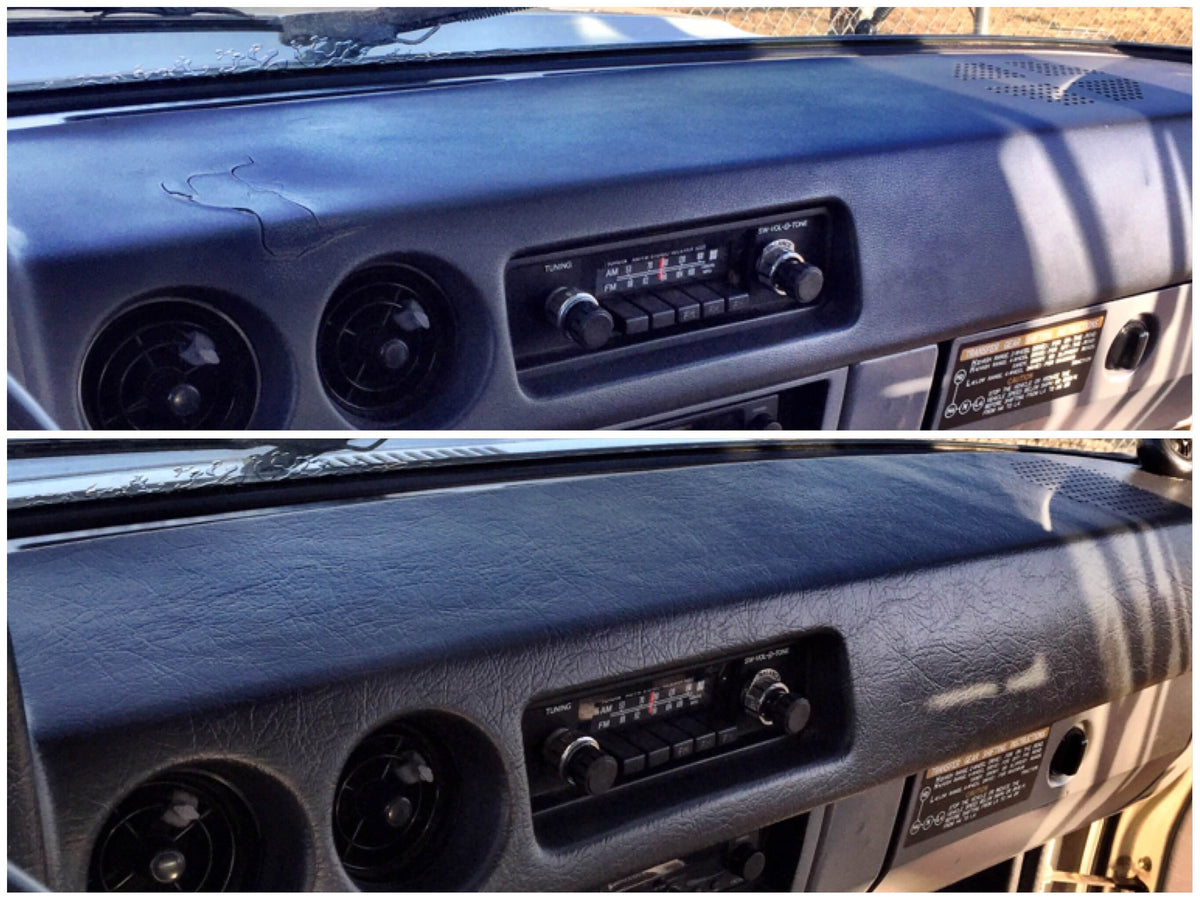 Before and After Dash Cap FJ60 Blue